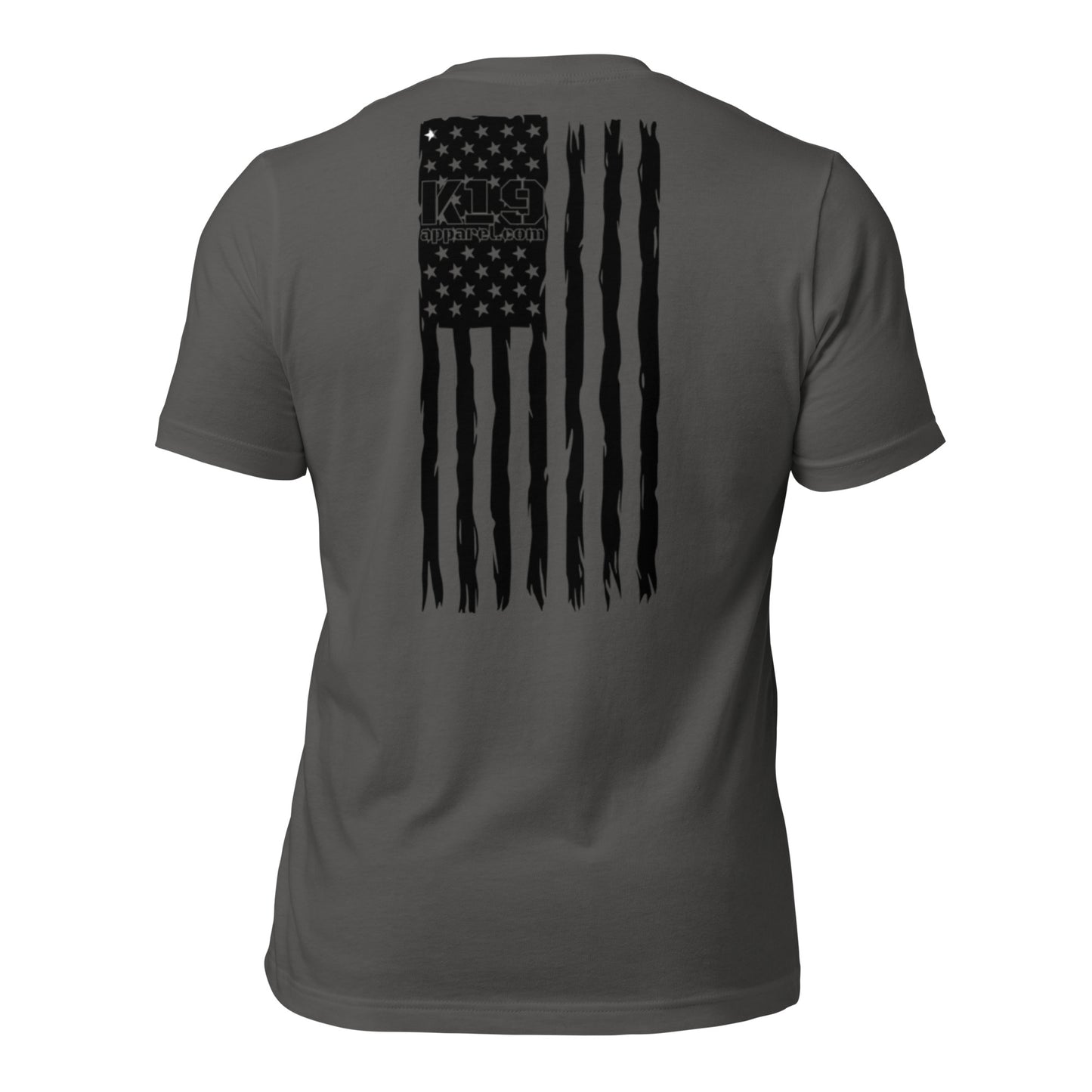 Vertical Flag w/ K19 Arm logo t-shirt