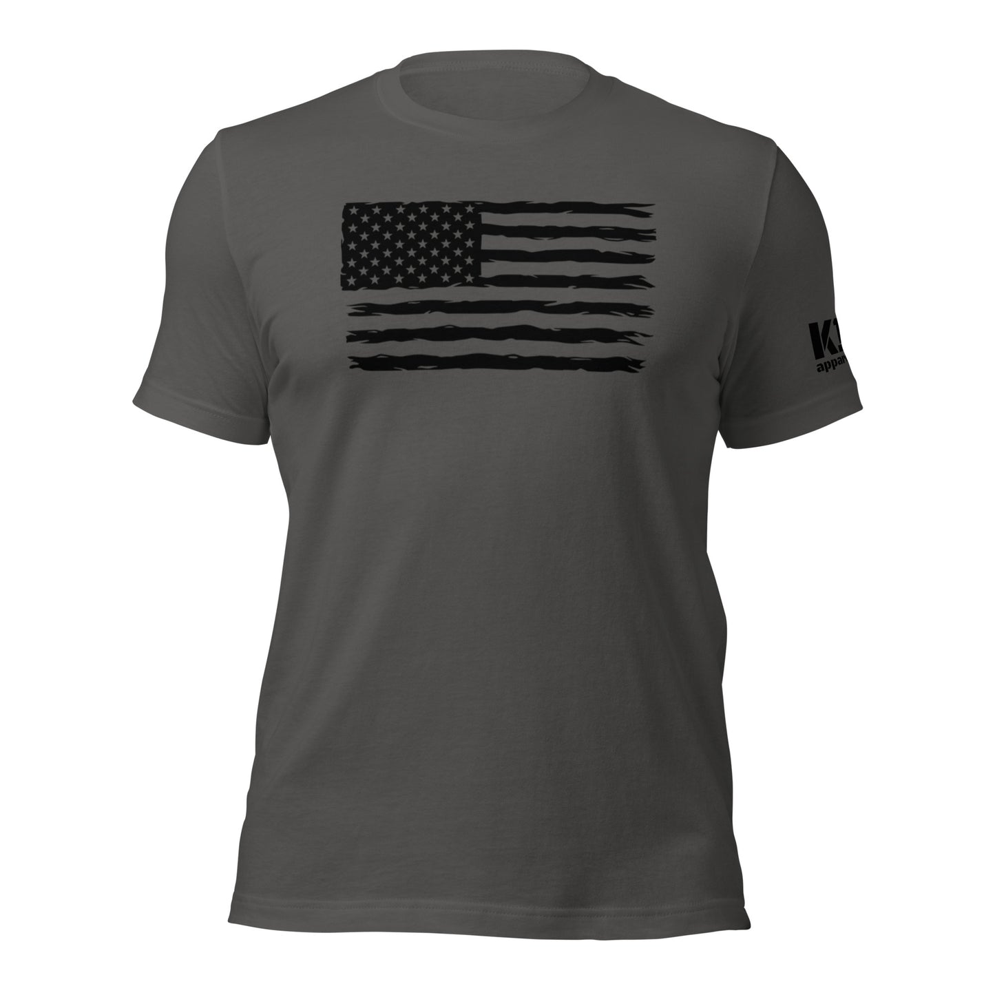 Black flag w/ K19 arm logo t-shirt
