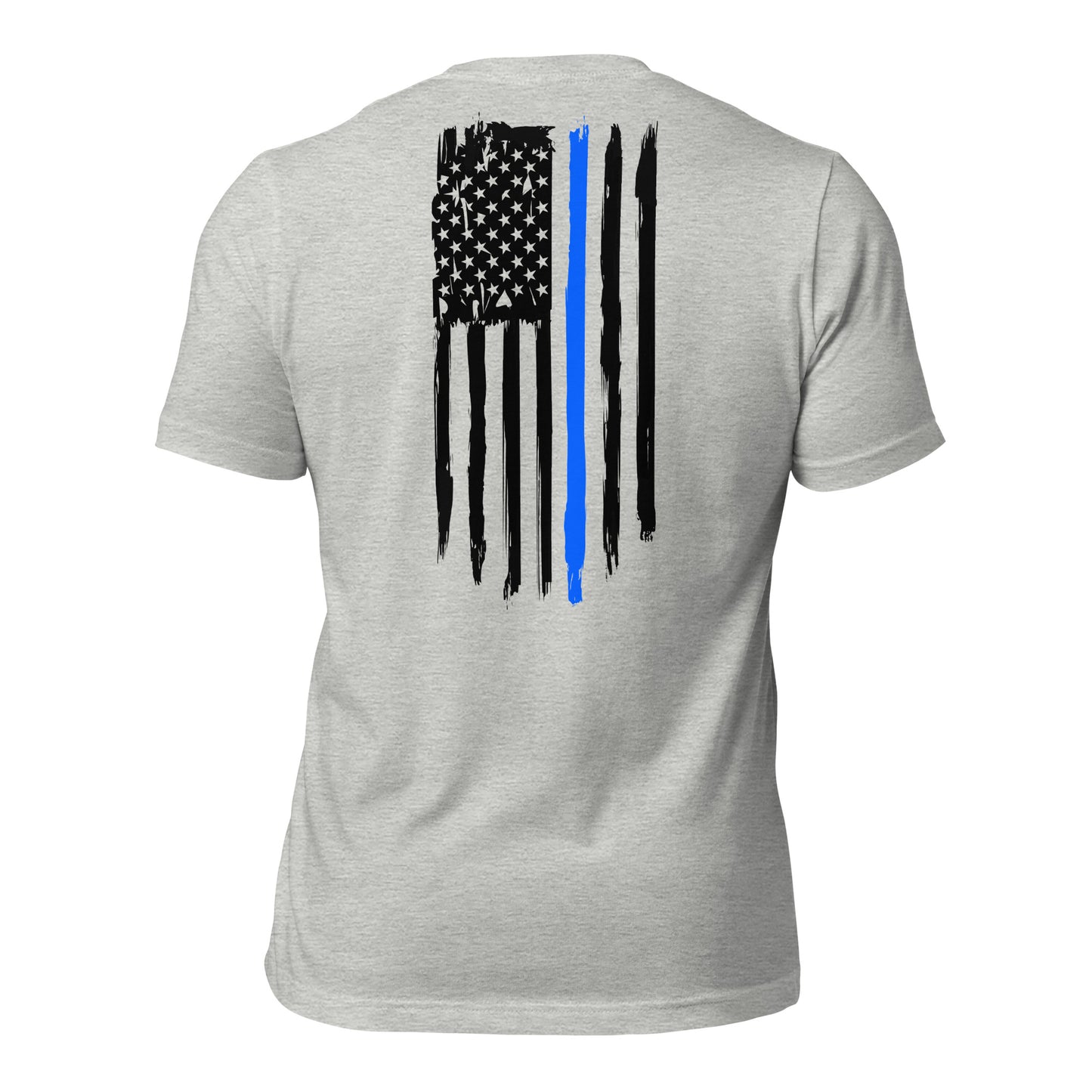 Vertical Blue Line Flag t-shirt