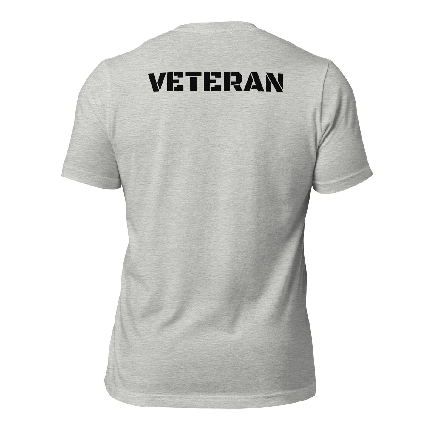 Basic text Veteran t-shirt