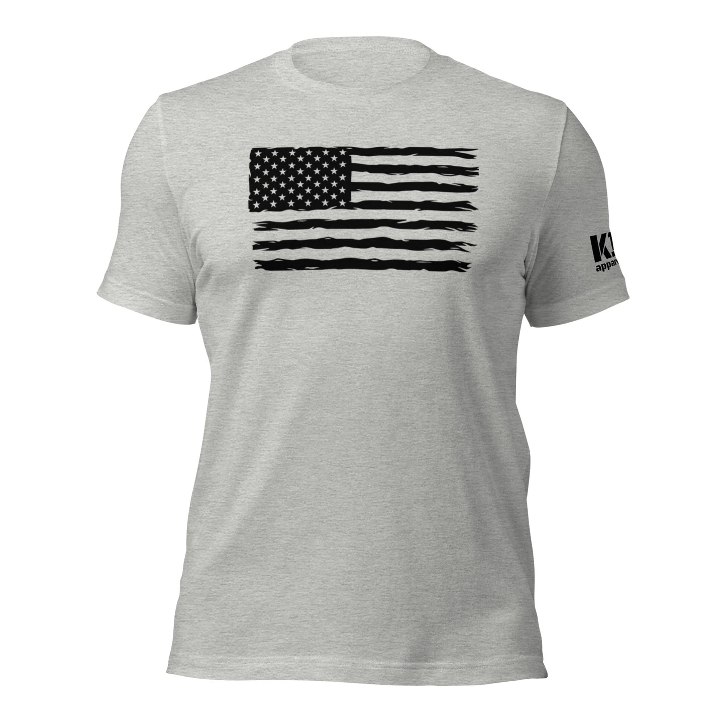 Black flag w/ K19 arm logo t-shirt