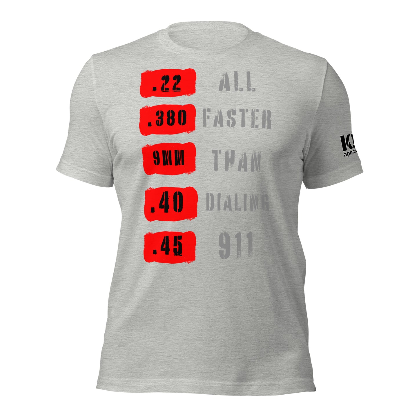 Faster than 9-1-1 t-shirt