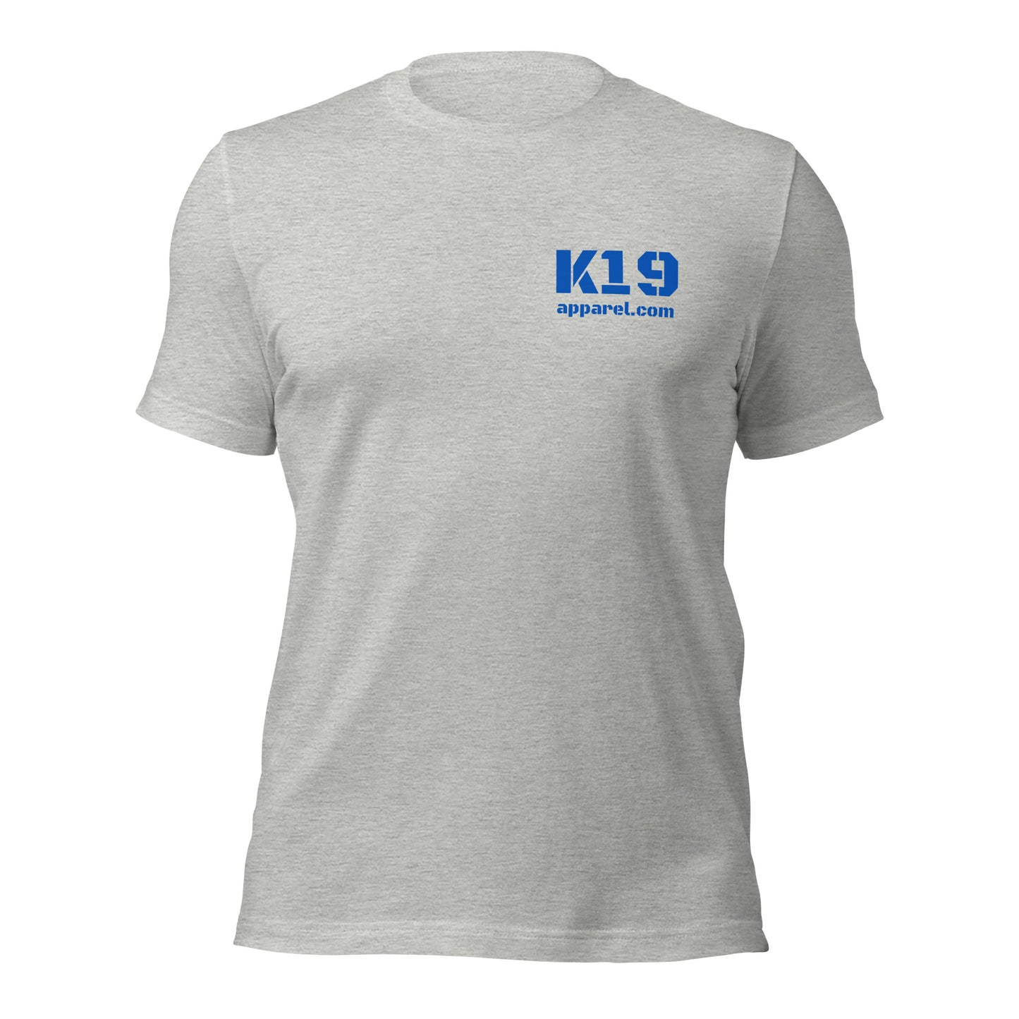 Blue vertical flag t-shirt