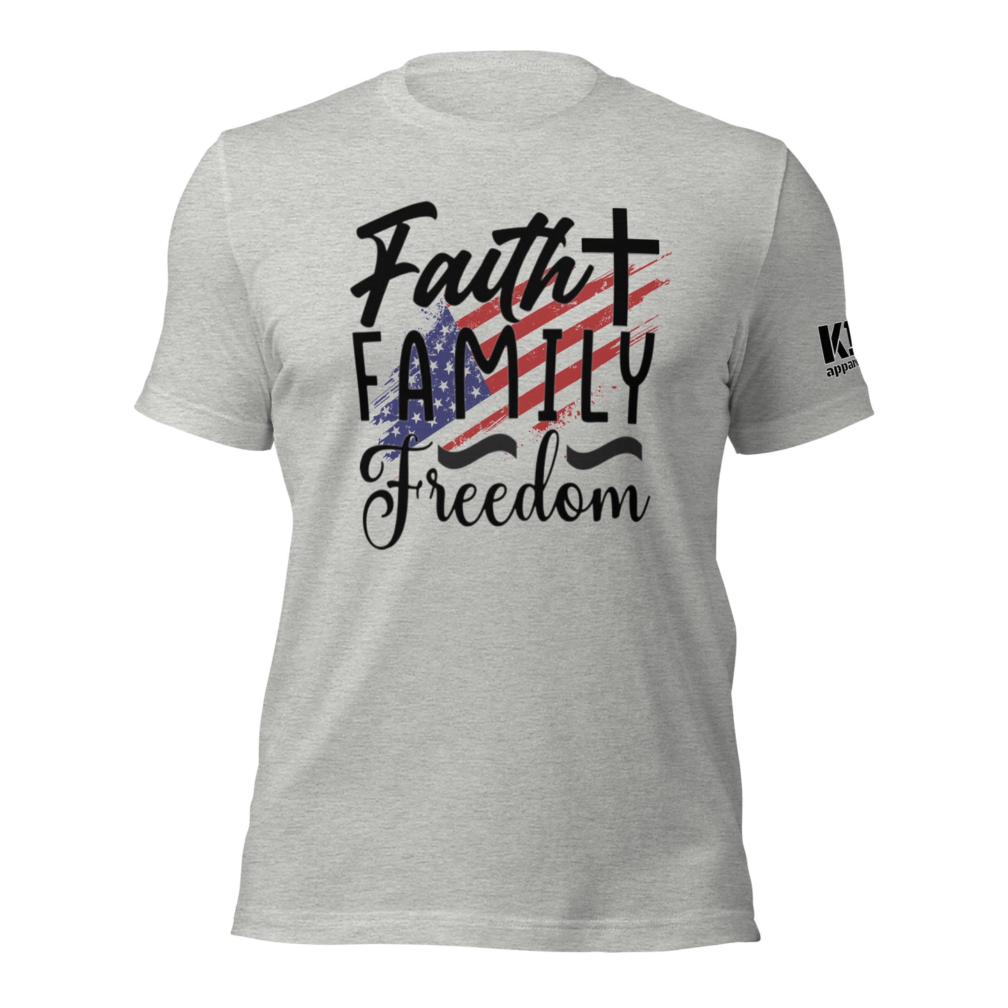 Faith Family Freedom t-shirt