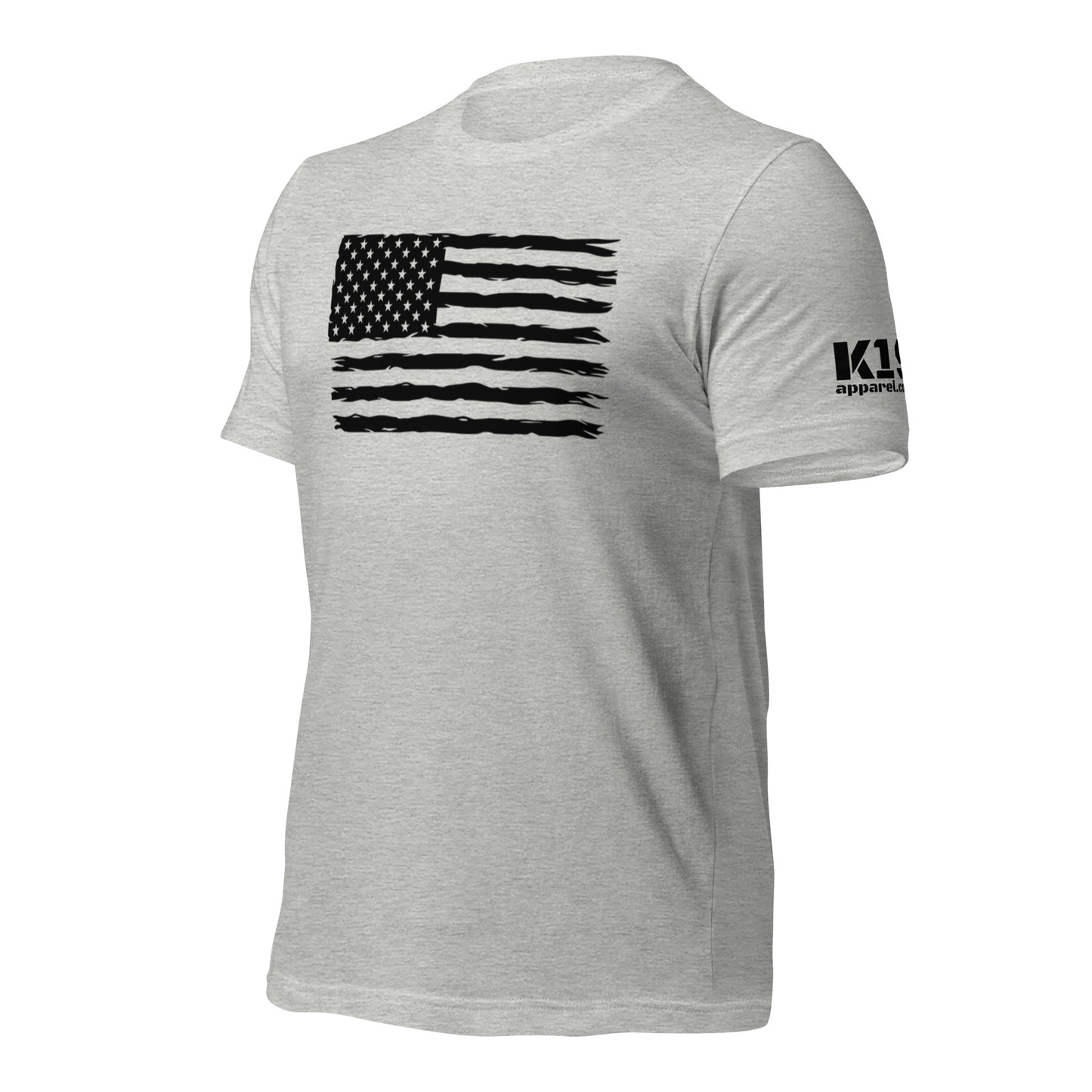 Black flag w/ K19 arm logo t-shirt