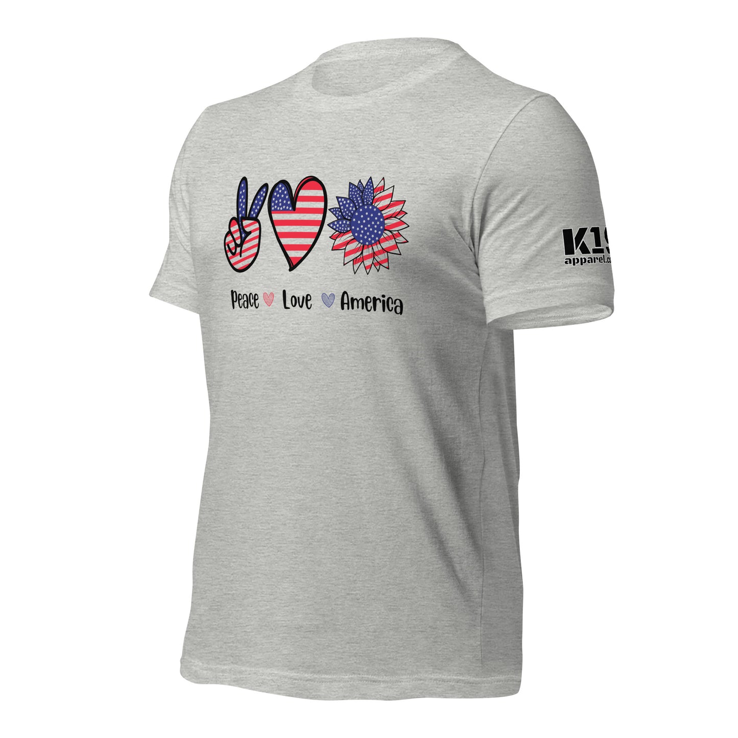 Peace Love and America t-shirt
