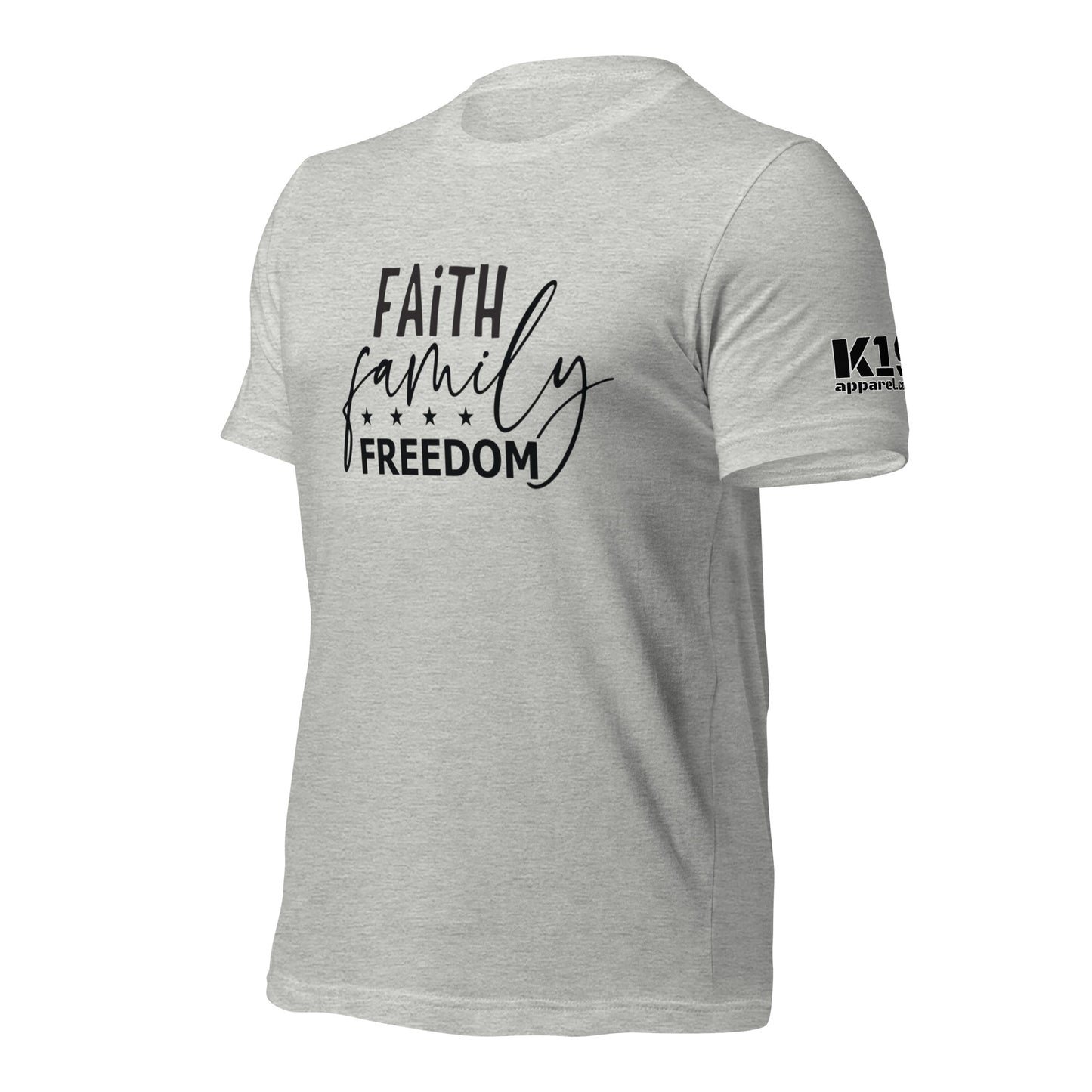 Faith Family Freedom t-shirt