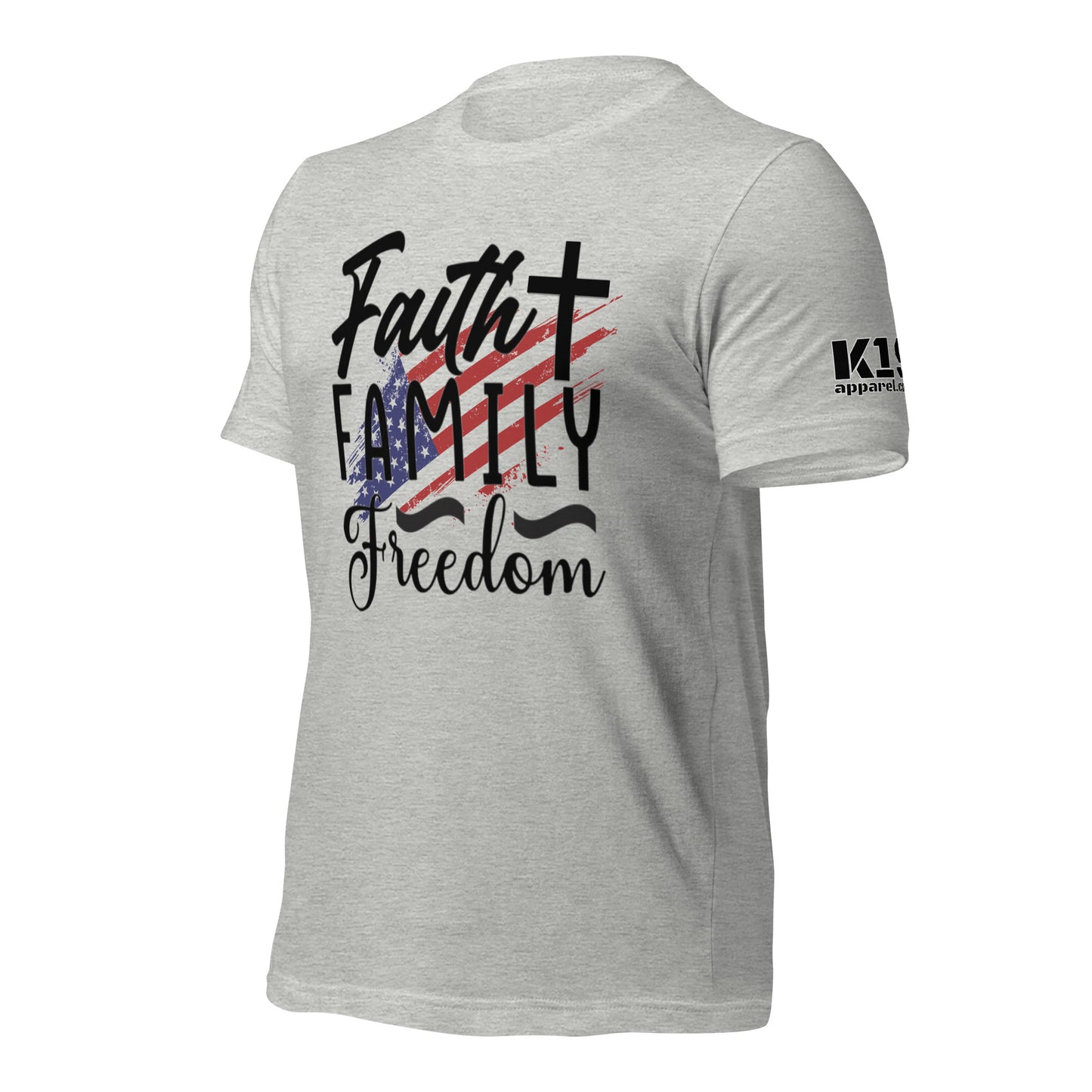 Faith Family Freedom t-shirt