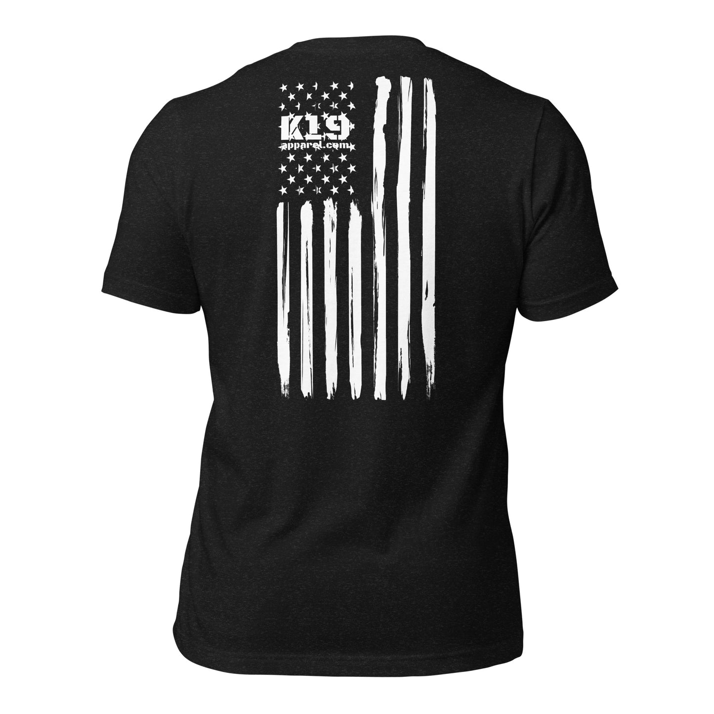 White Vertical flag t-shirt