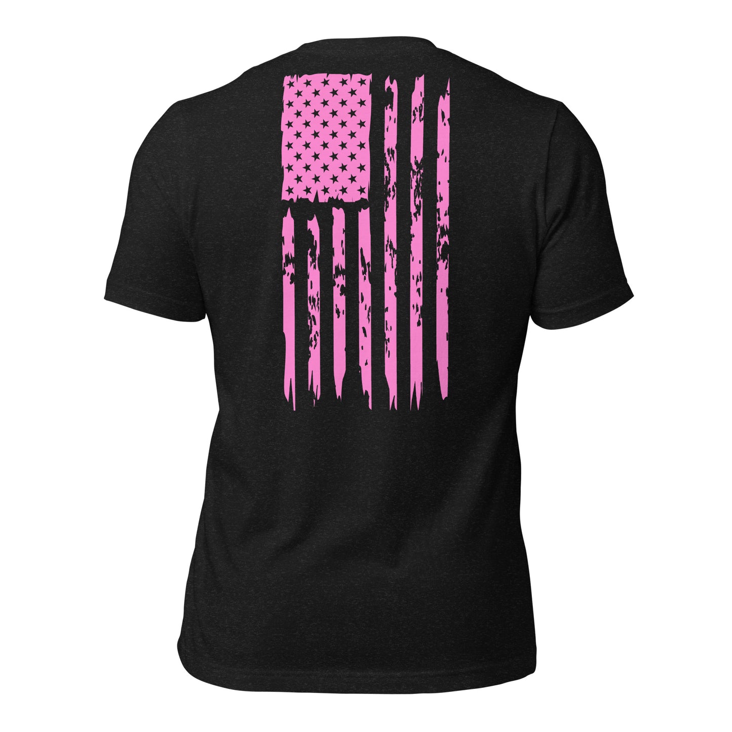 Pink Vertical flag t-shirt