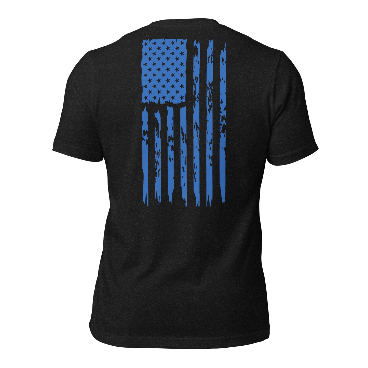 Blue vertical flag t-shirt