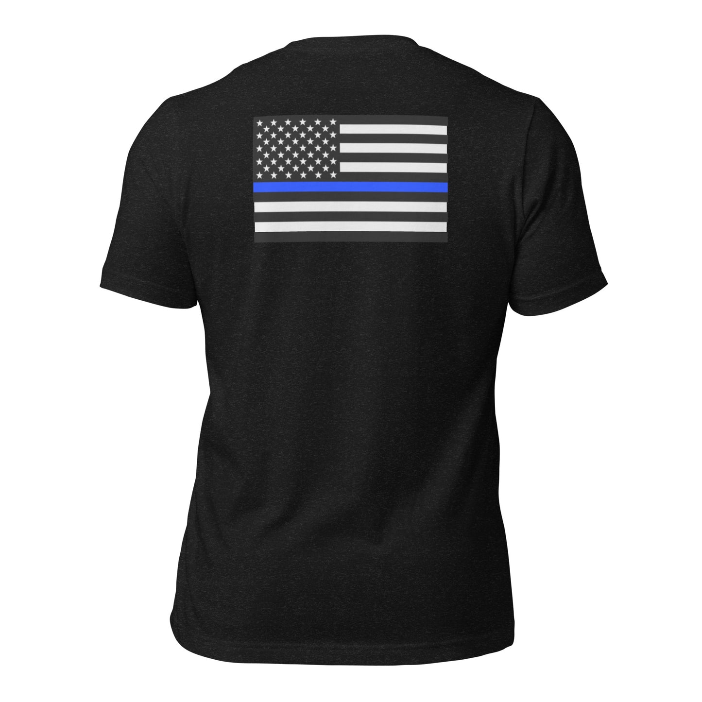 Blue line flag t-shirt
