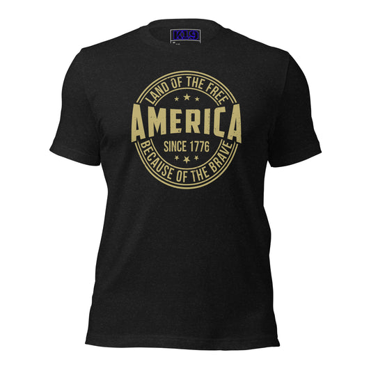 Land of the free  t-shirt