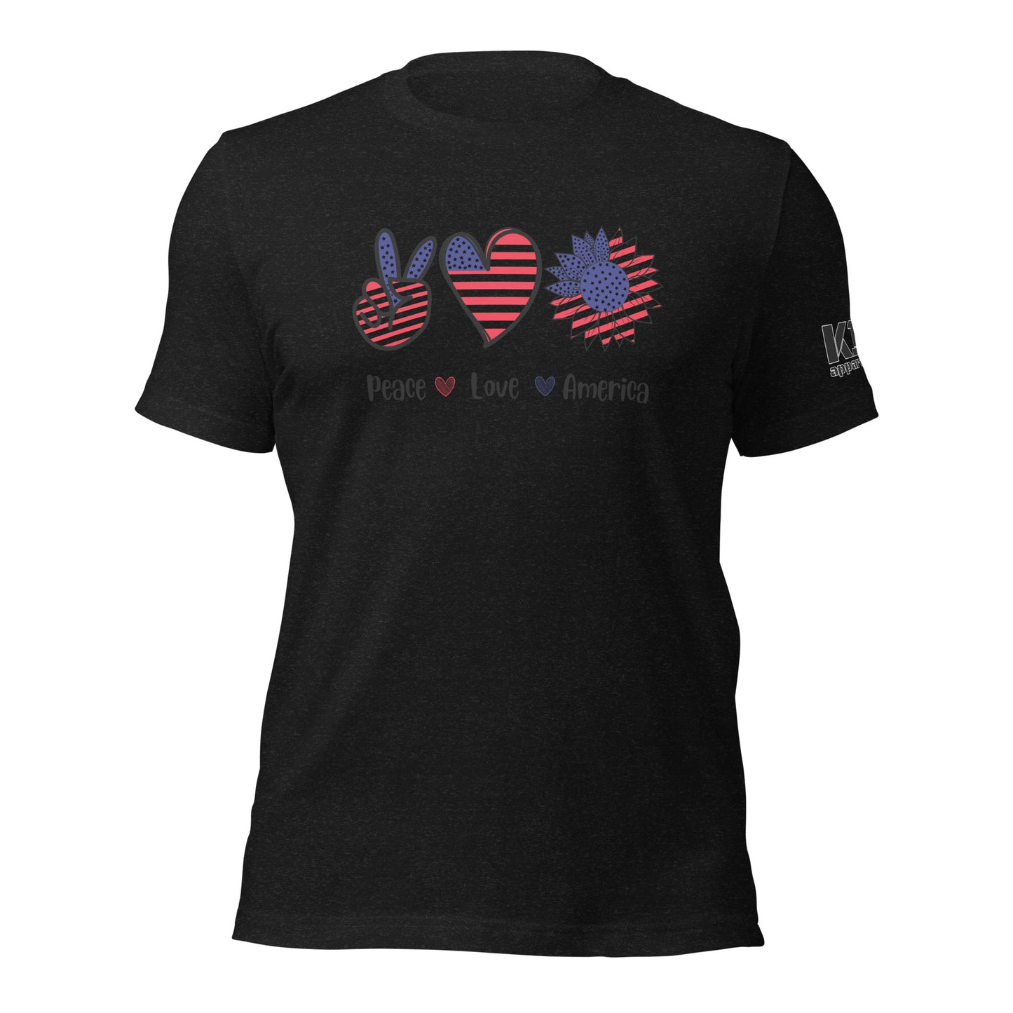 Peace Love and America t-shirt