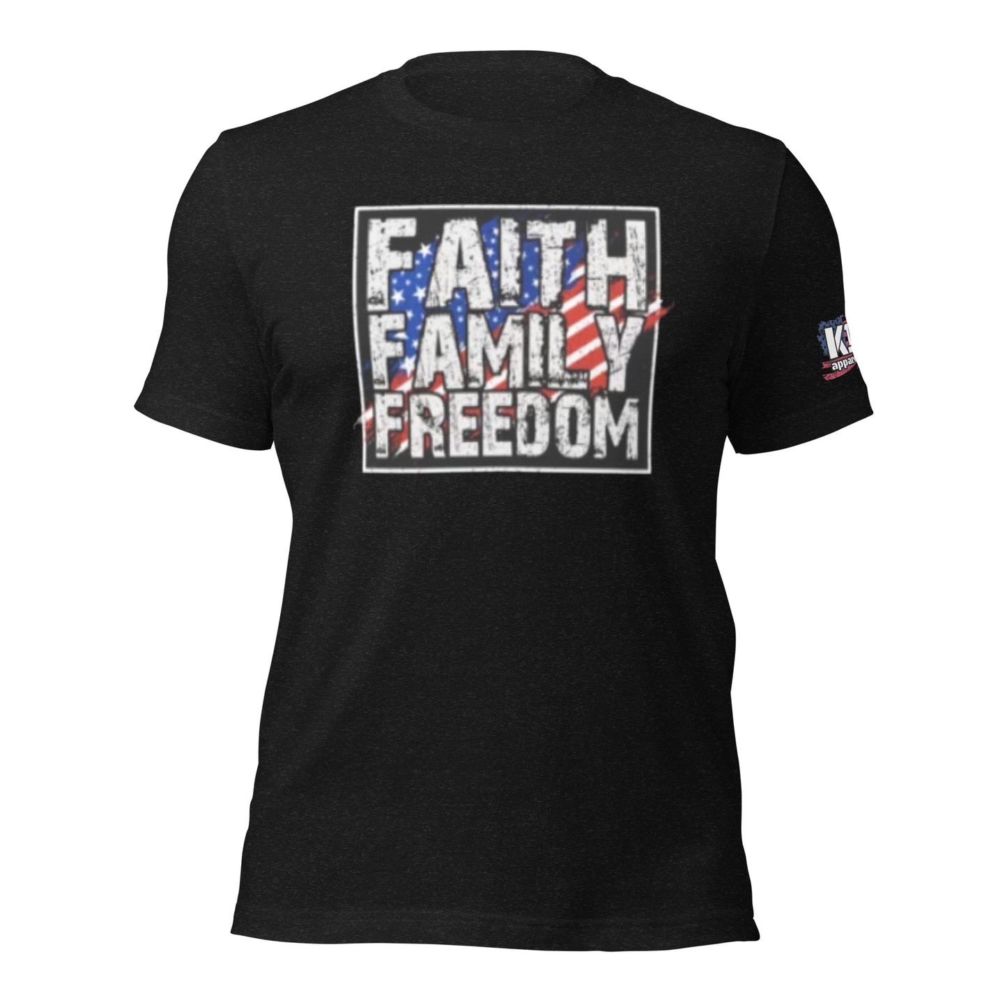 Faith Family Freedom t-shirt
