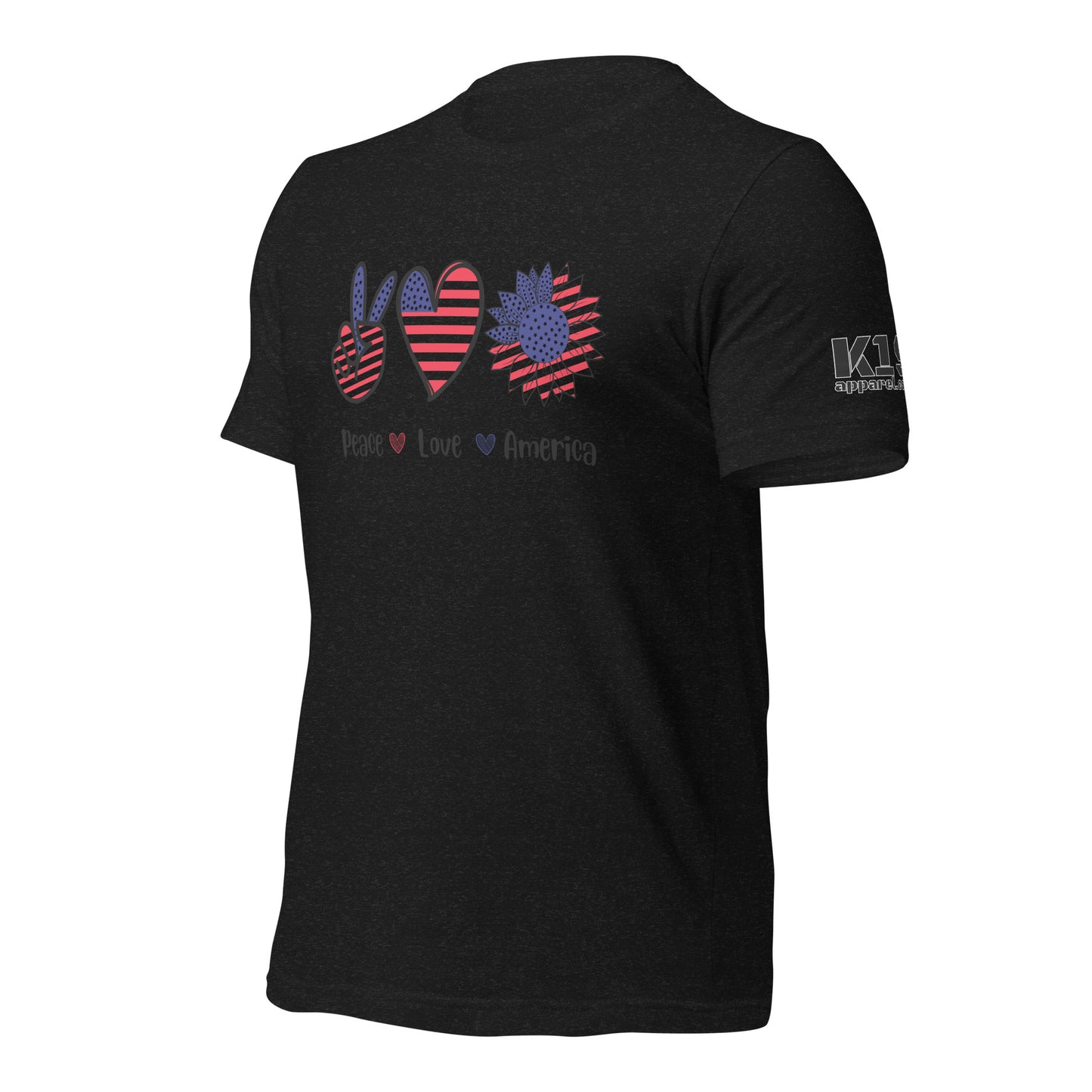 Peace Love and America t-shirt