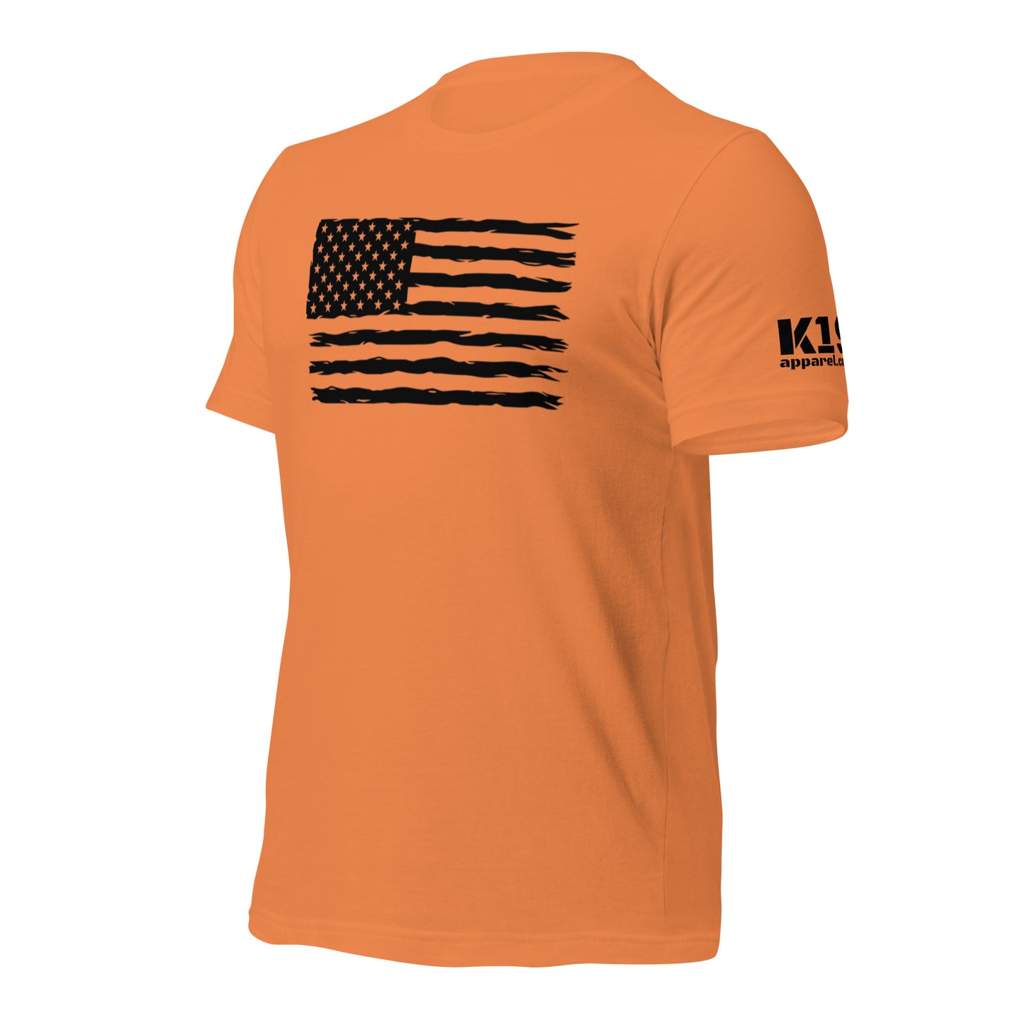 Black flag w/ K19 arm logo t-shirt