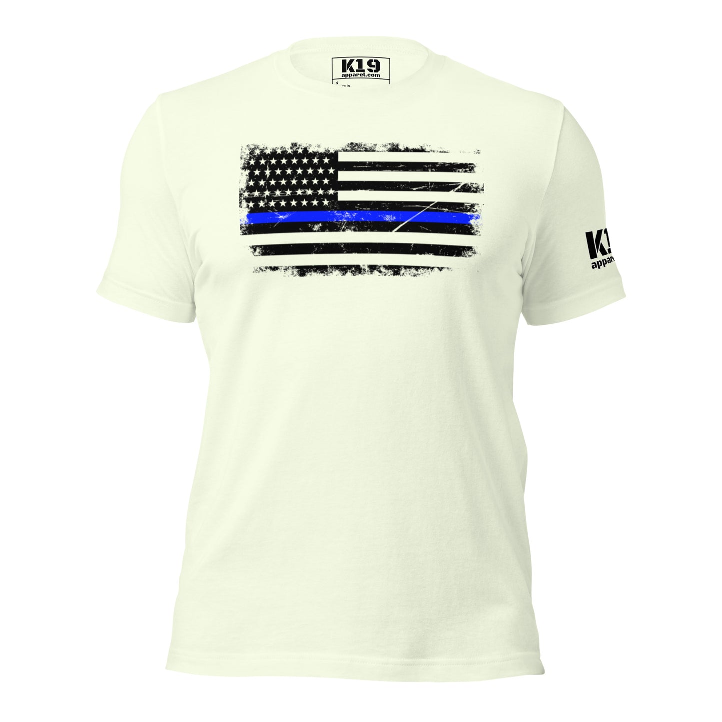 Blue line flag t-shirt