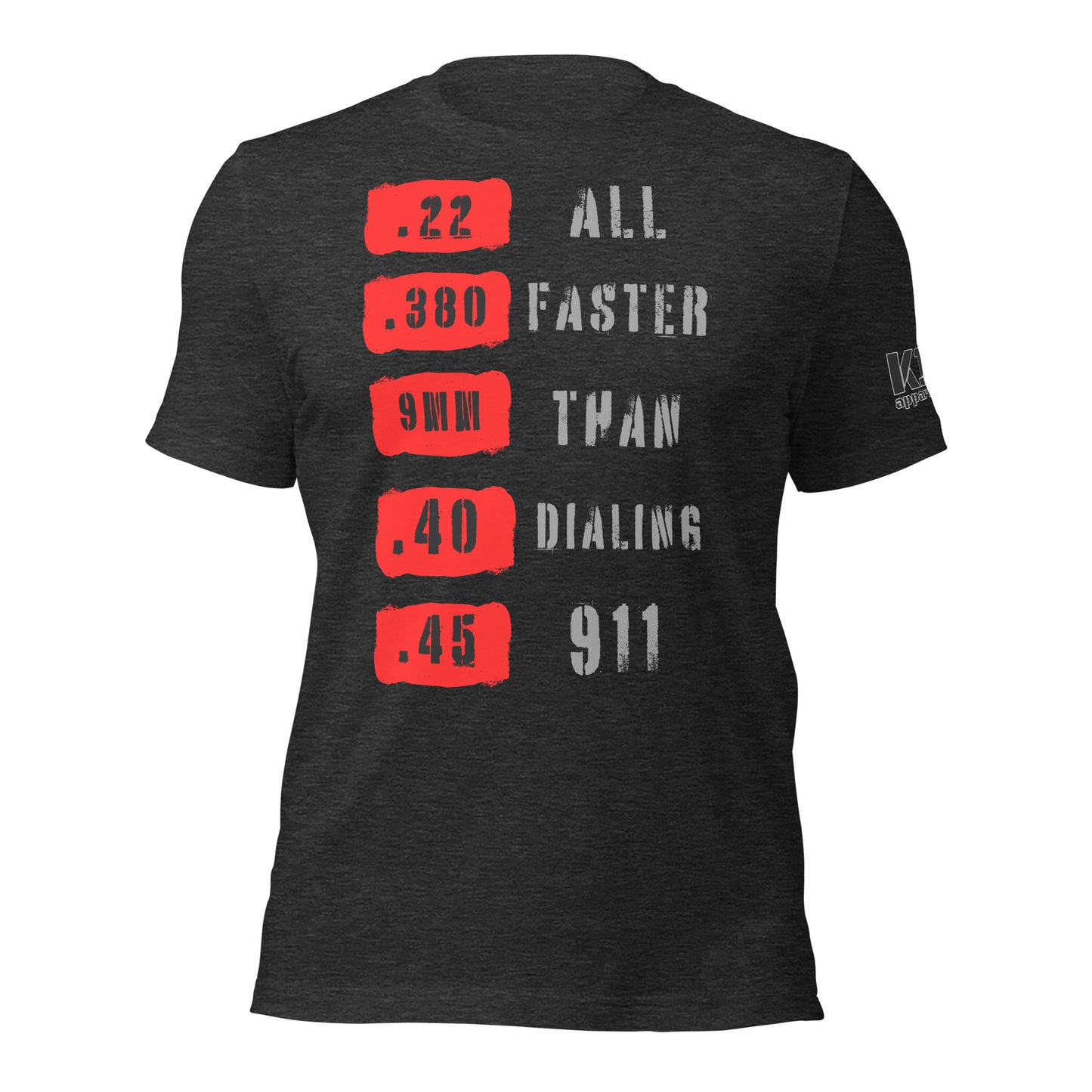 Faster than 9-1-1 t-shirt