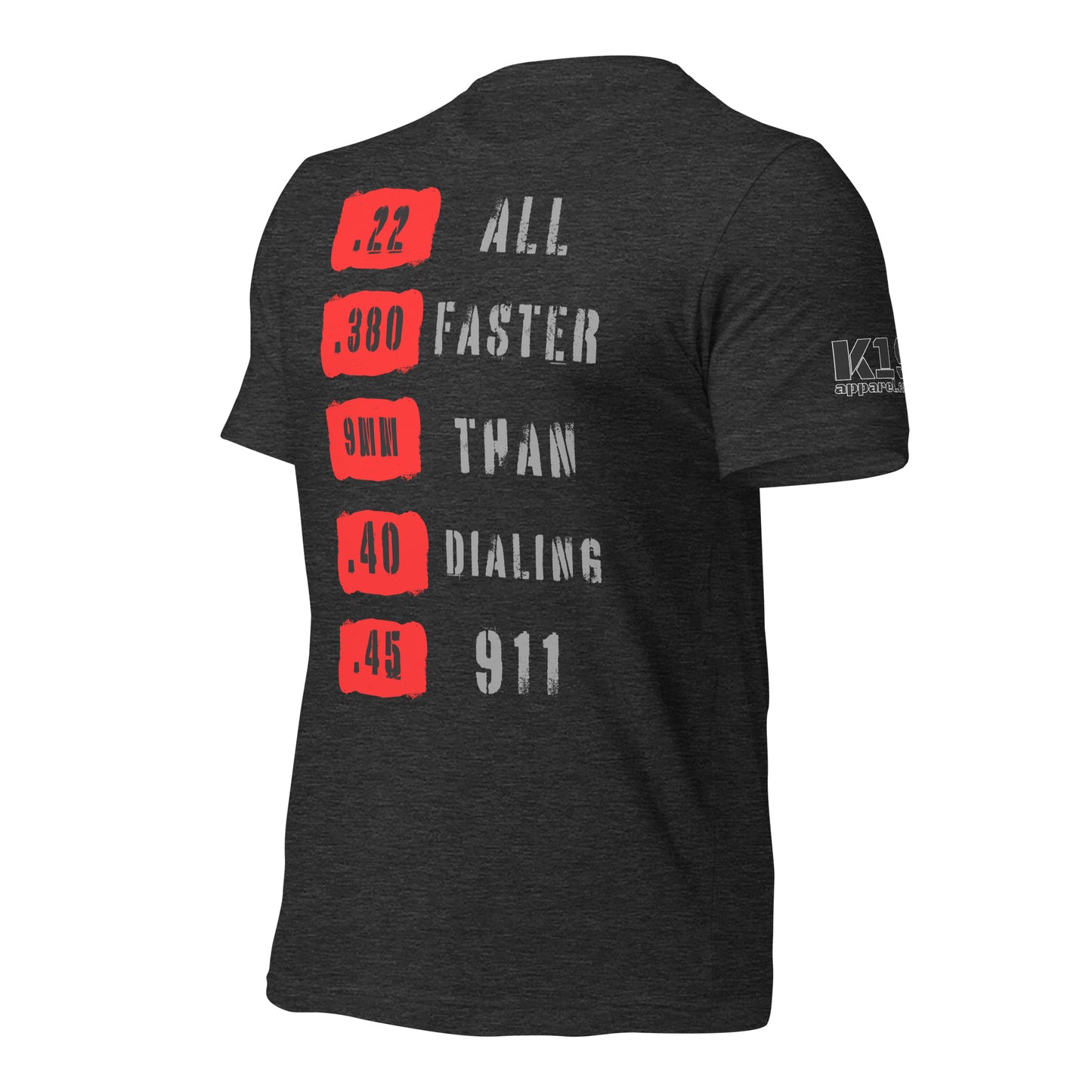 Faster than 9-1-1 t-shirt