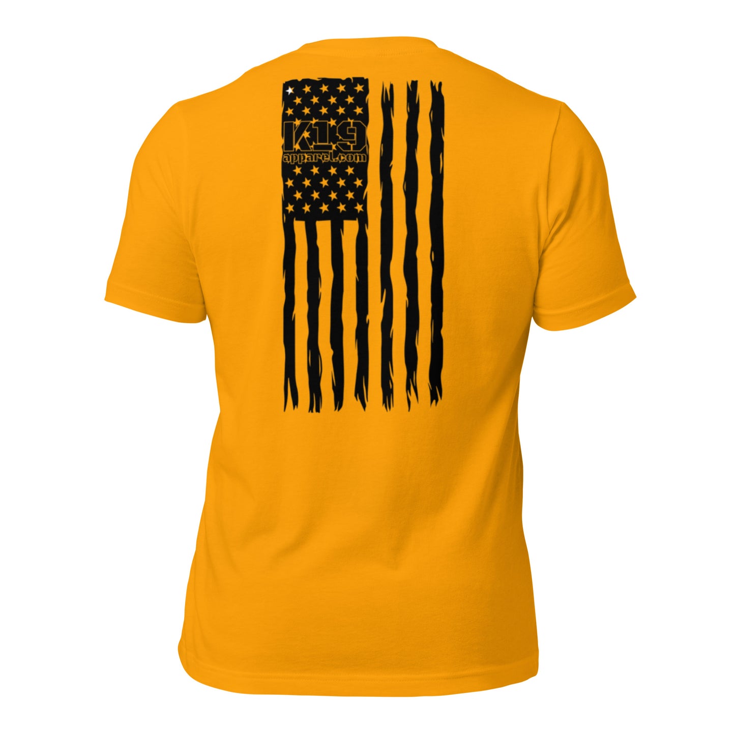 Vertical Flag w/ K19 Arm logo t-shirt