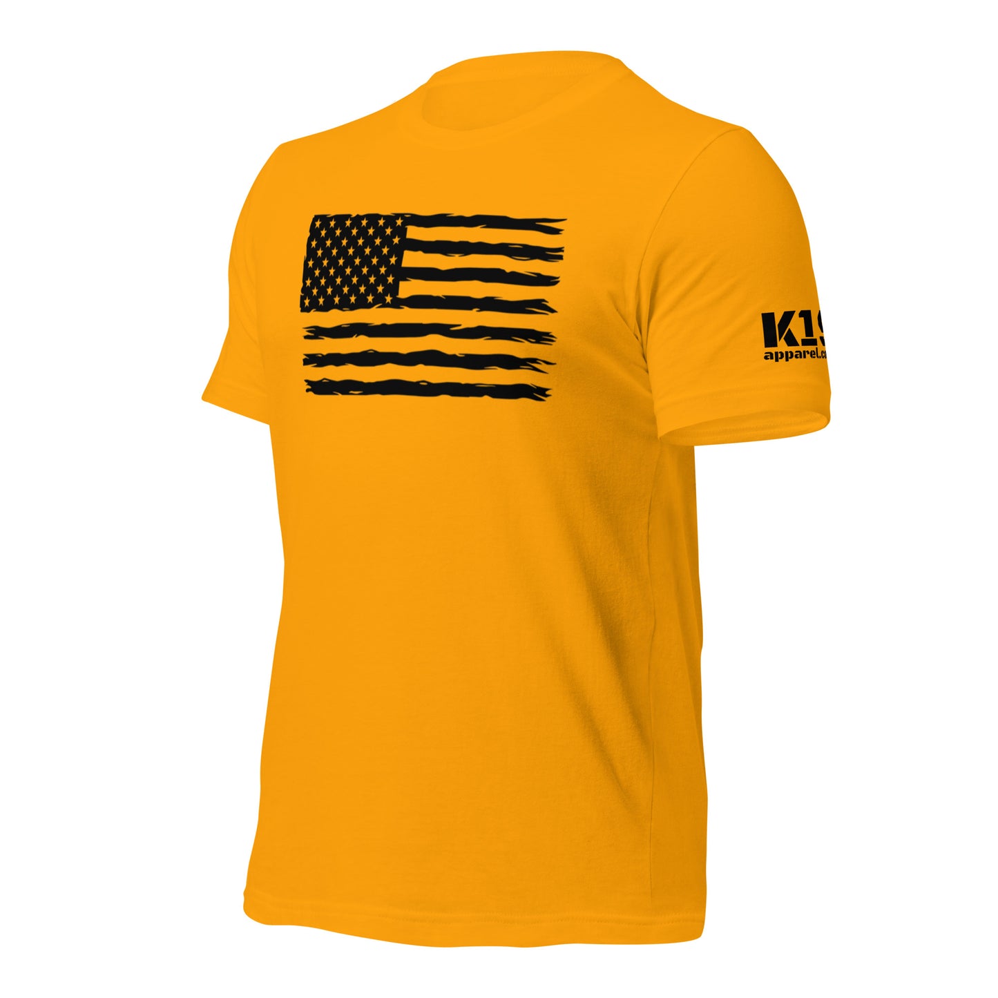 Black flag w/ K19 arm logo t-shirt