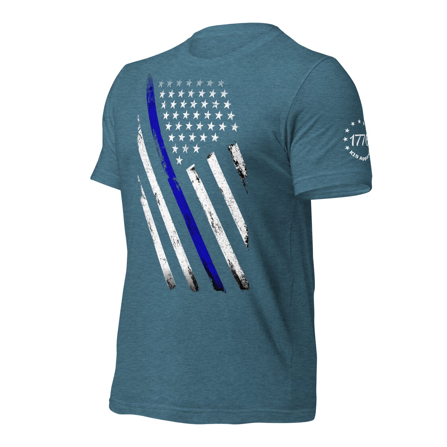 Diagonal Blue Line t-shirt