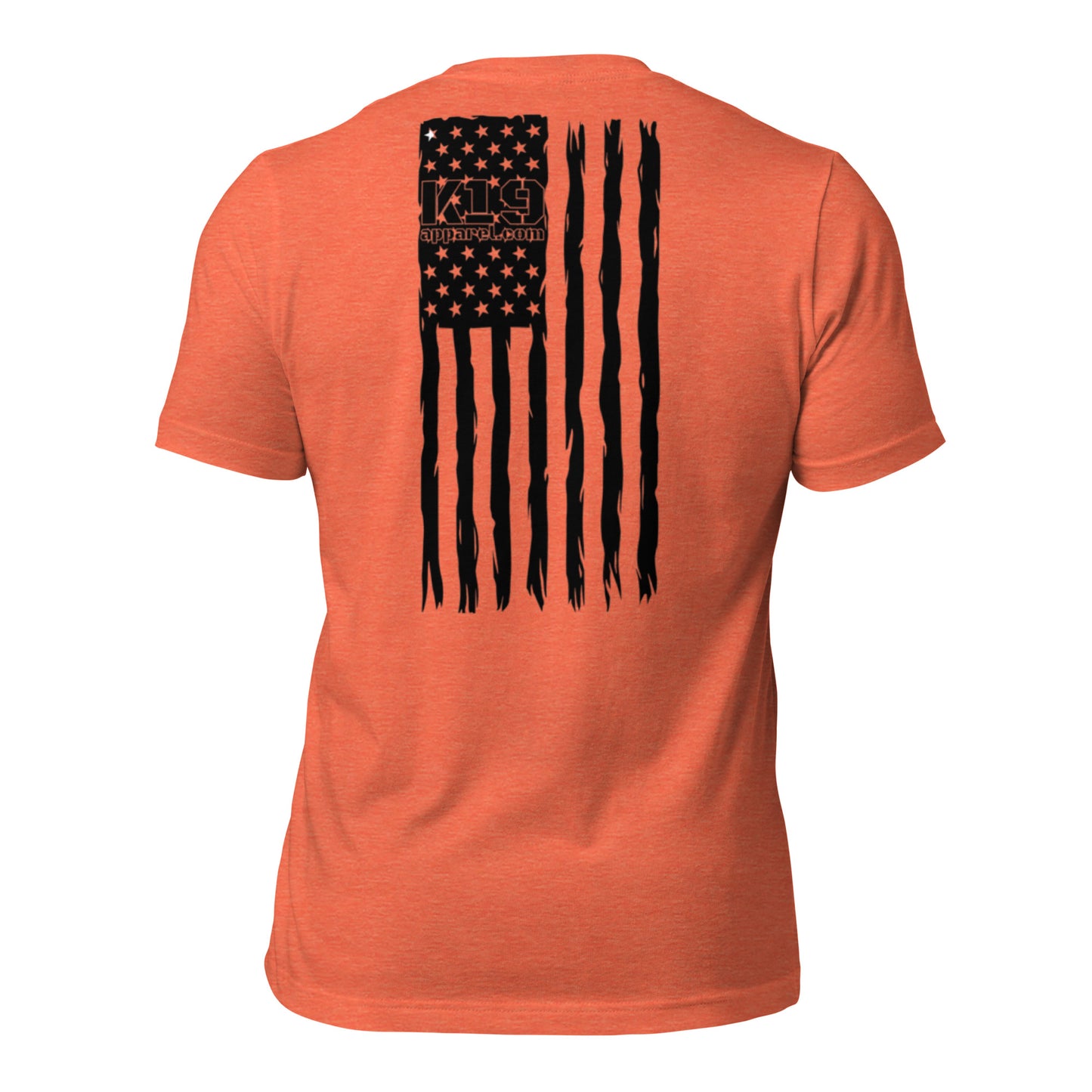 Vertical Flag w/ K19 Arm logo t-shirt