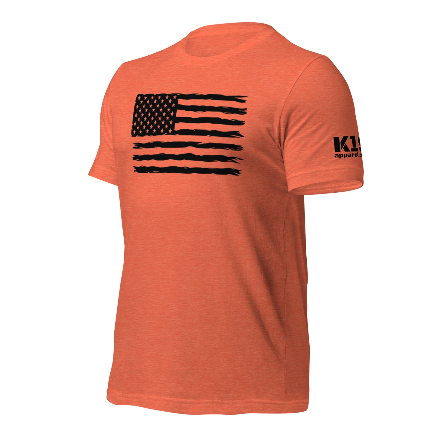 Black flag w/ K19 arm logo t-shirt