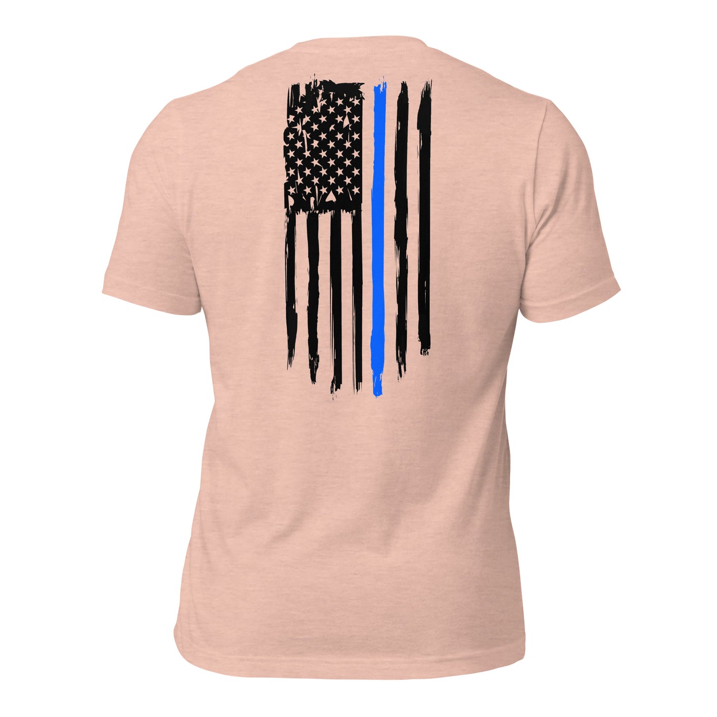 Vertical Blue Line Flag t-shirt