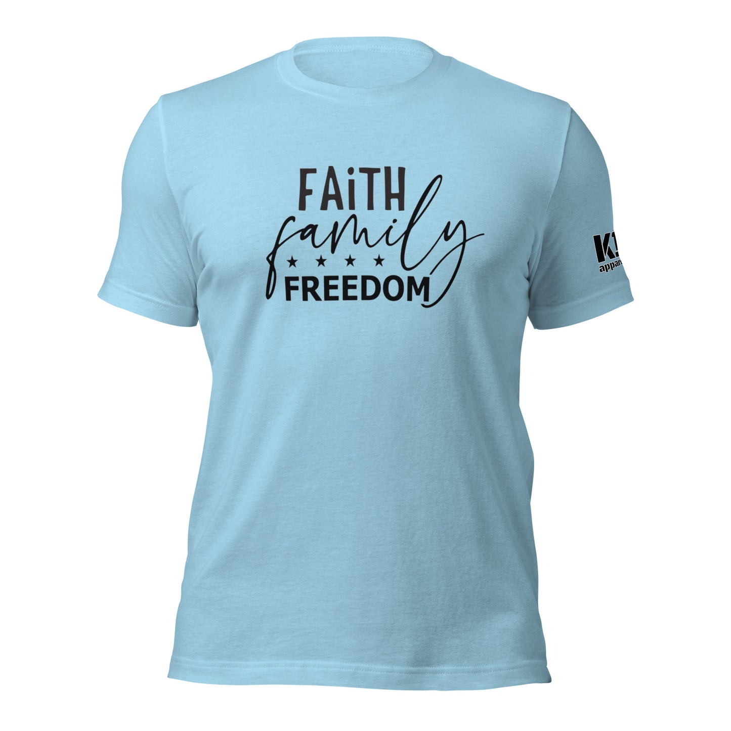 Faith Family Freedom t-shirt