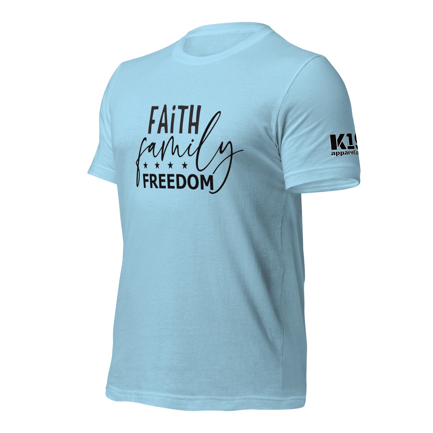 Faith Family Freedom t-shirt