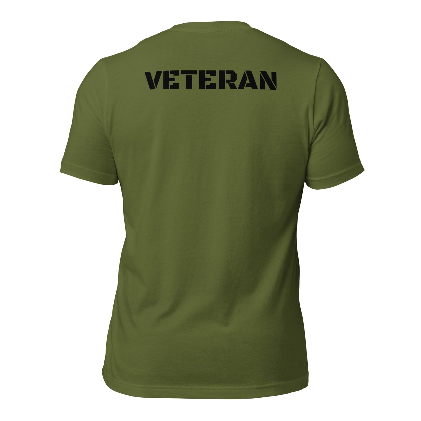 Basic text Veteran t-shirt