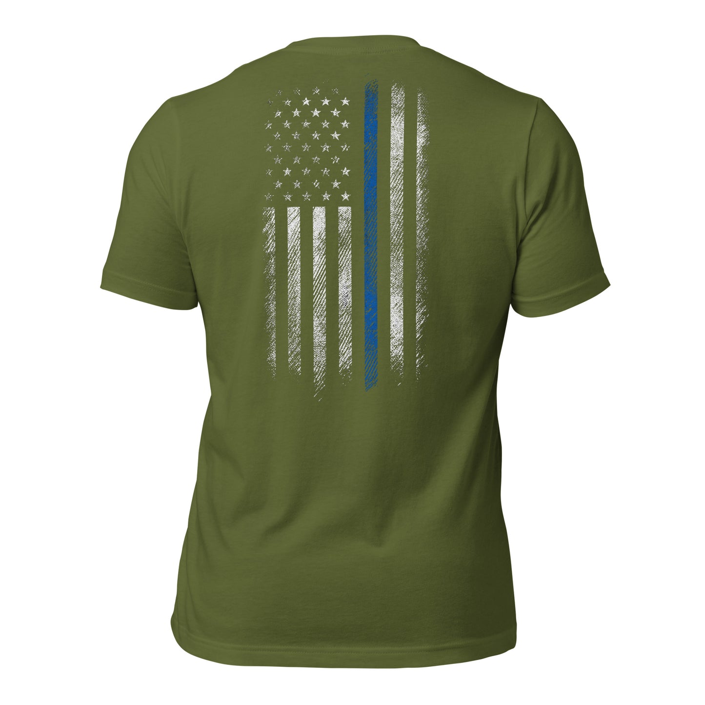 Blue line flag t-shirt