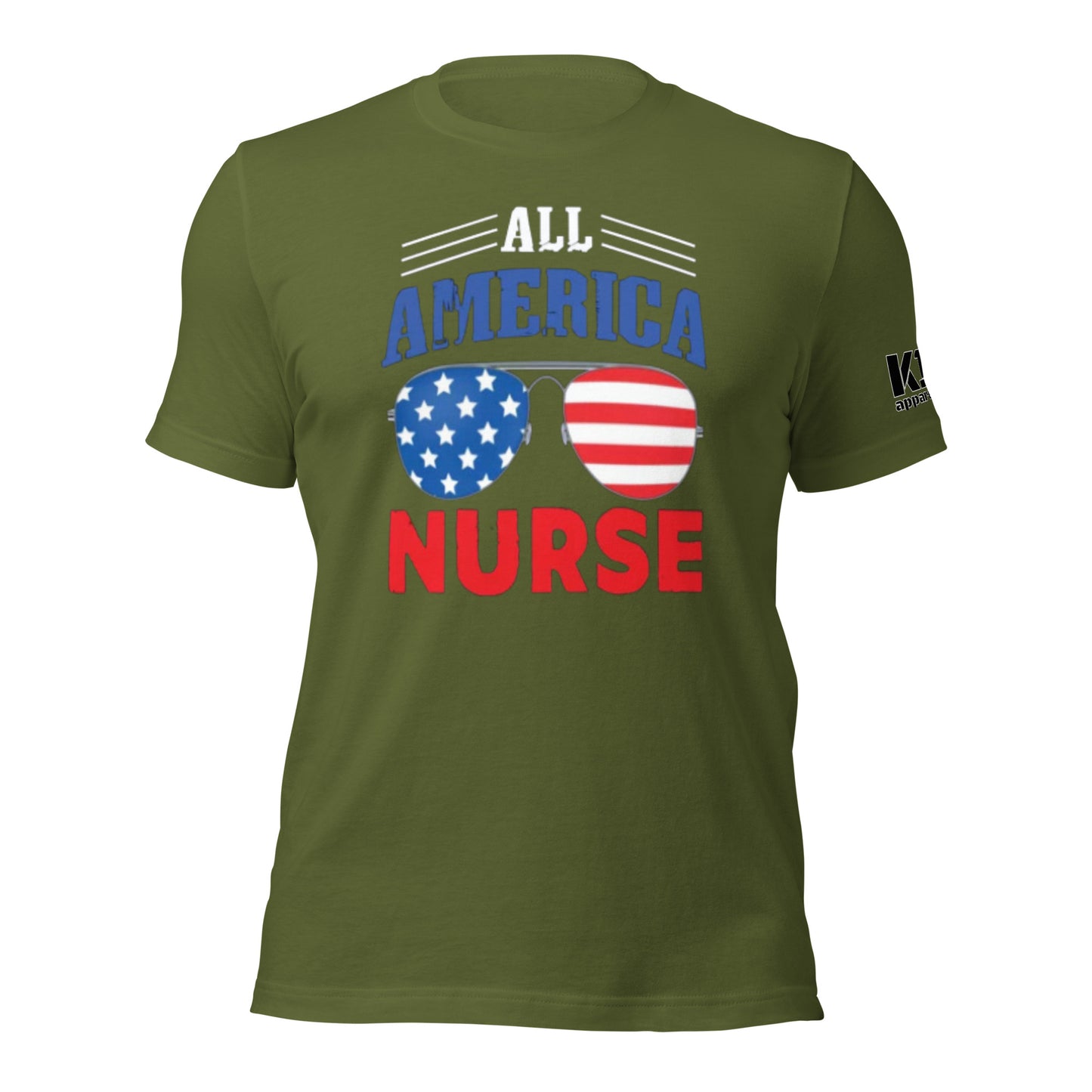 All American Nurse t-shirt