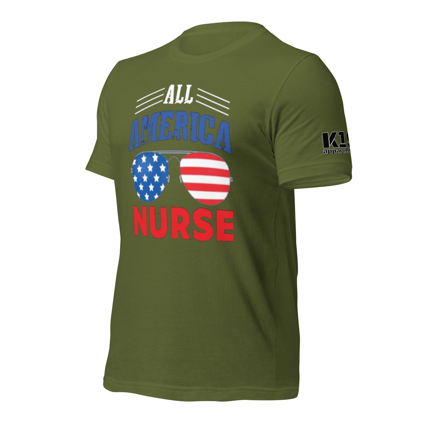 All American Nurse t-shirt