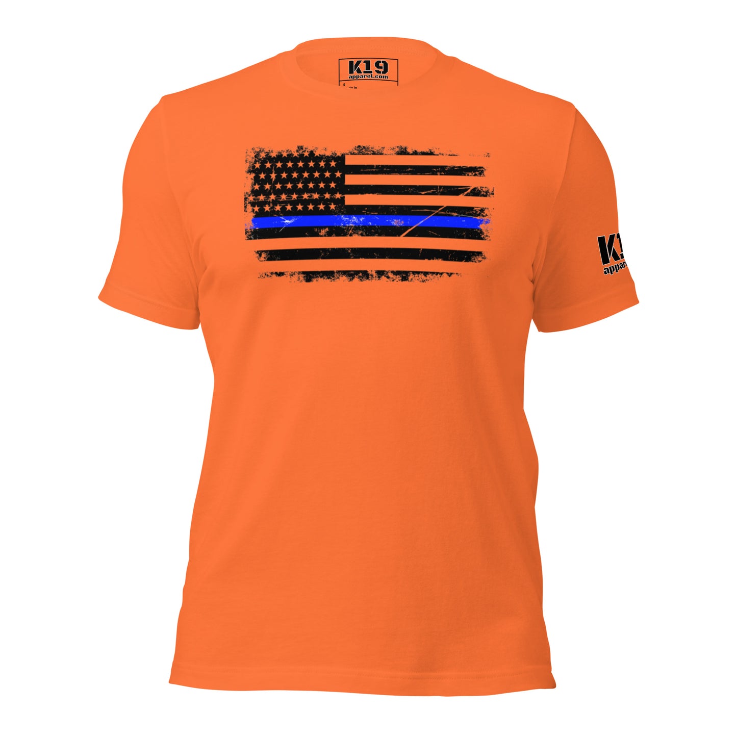 Blue line flag t-shirt
