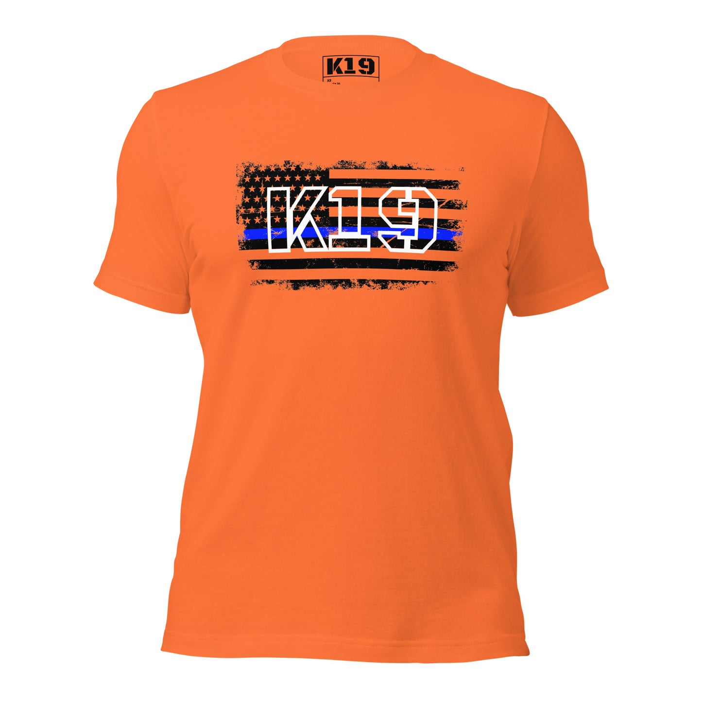 K19/ Blue line flag t-shirt
