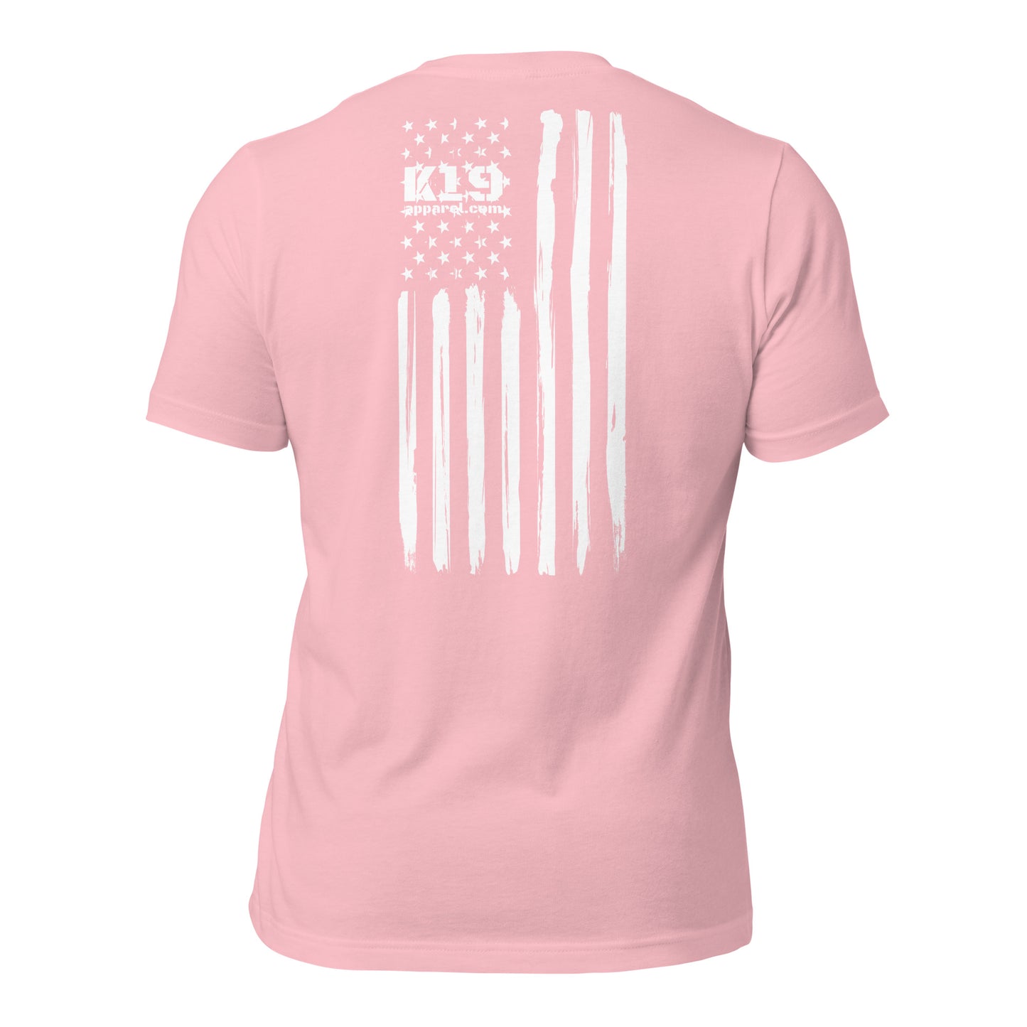 White Vertical flag t-shirt