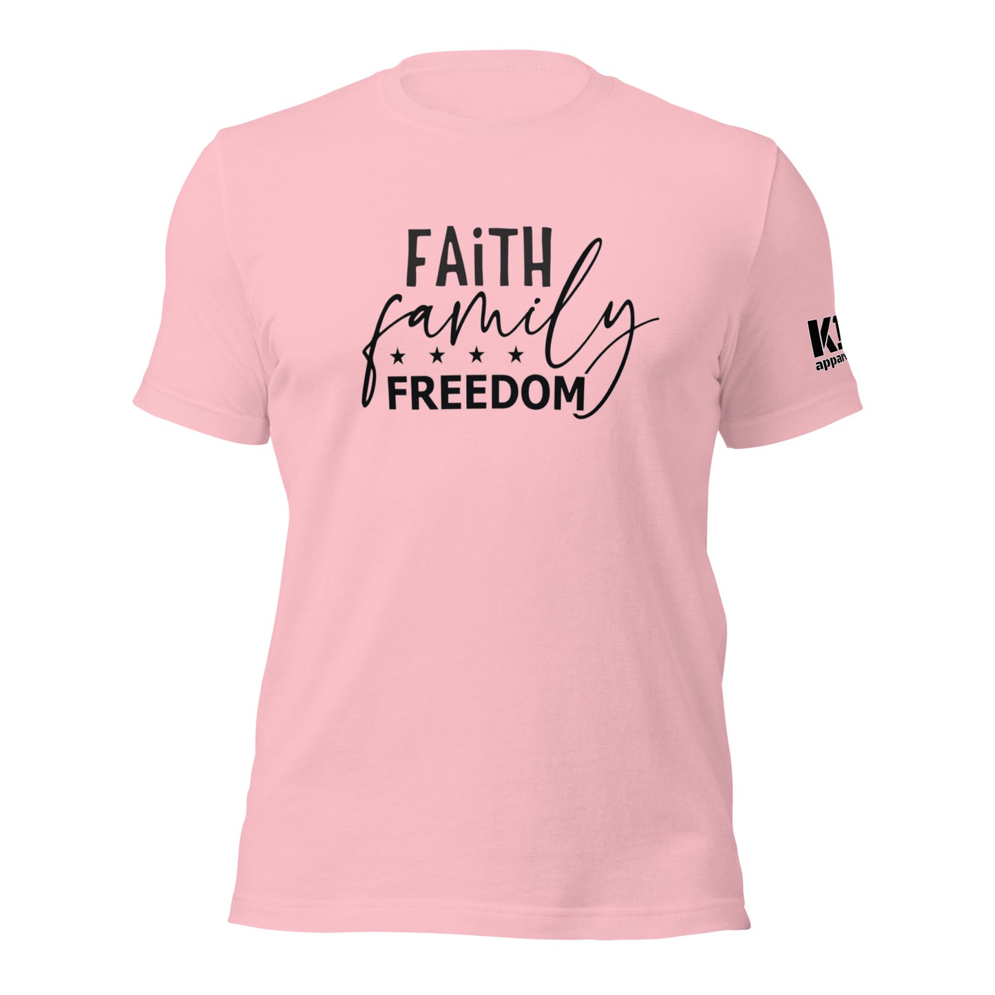 Faith Family Freedom t-shirt