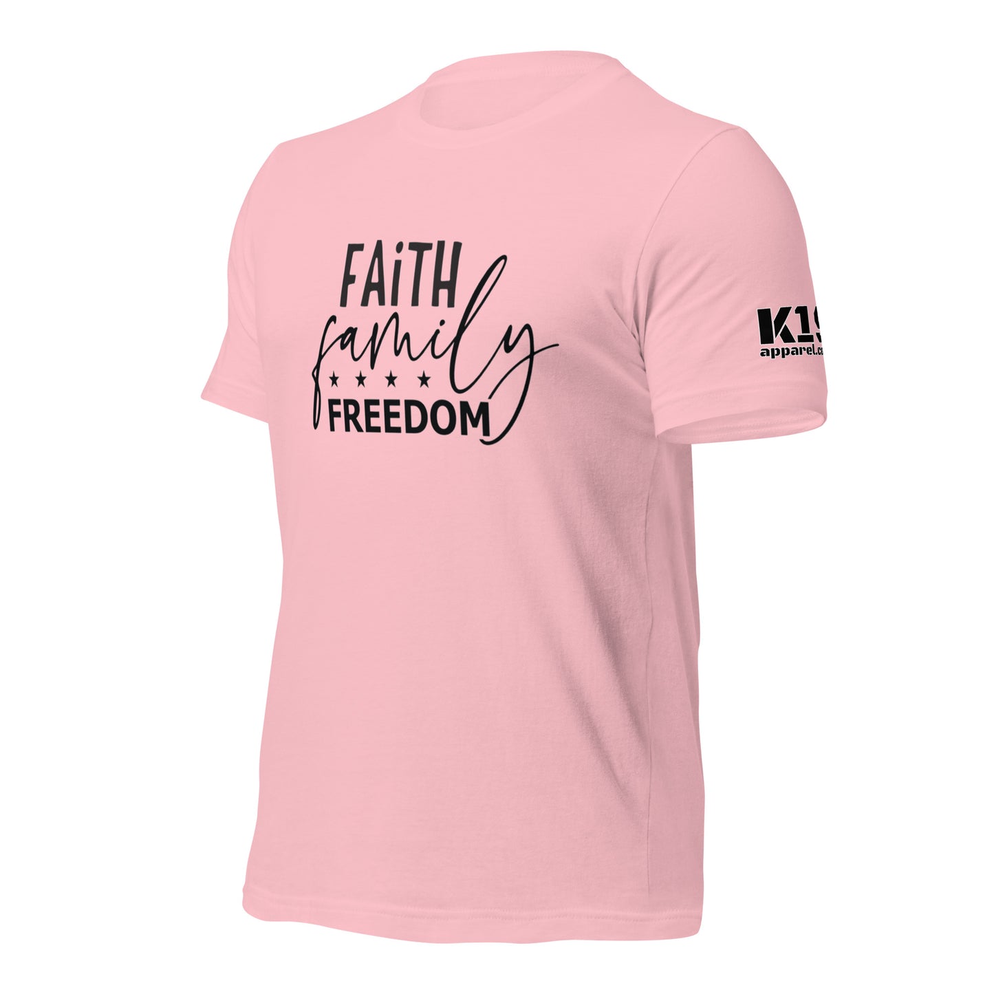 Faith Family Freedom t-shirt