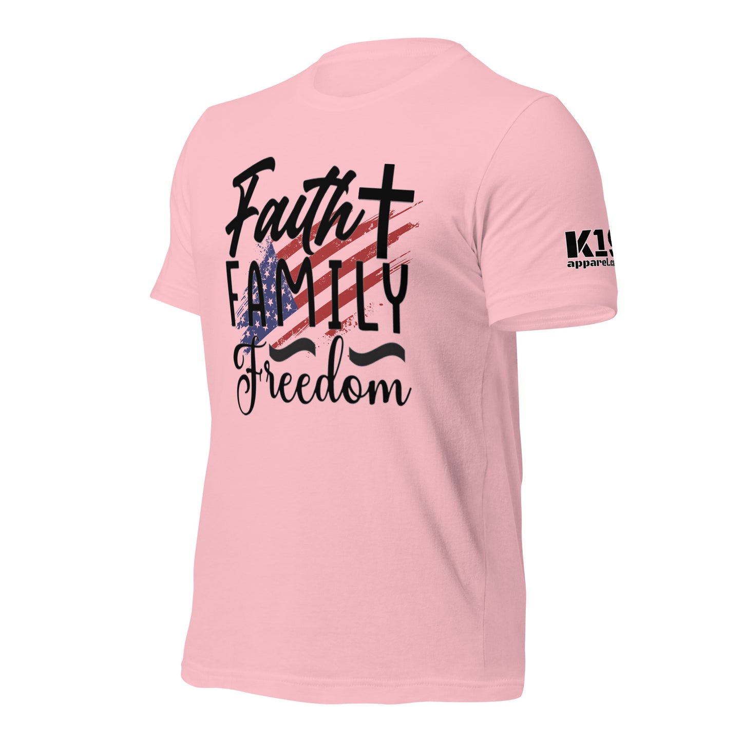 Faith Family Freedom t-shirt