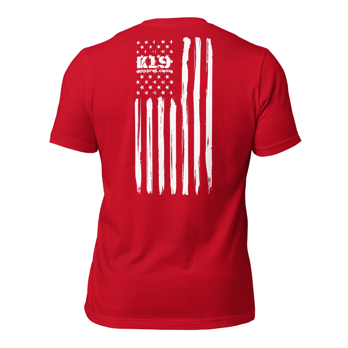 White Vertical flag t-shirt
