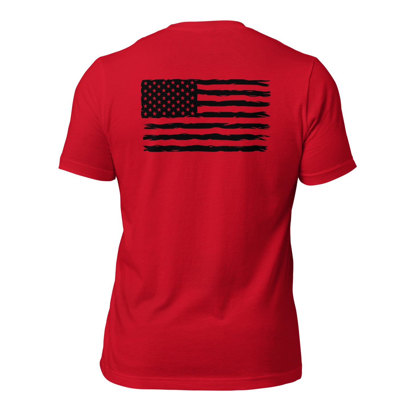 basic American flag t-shirt