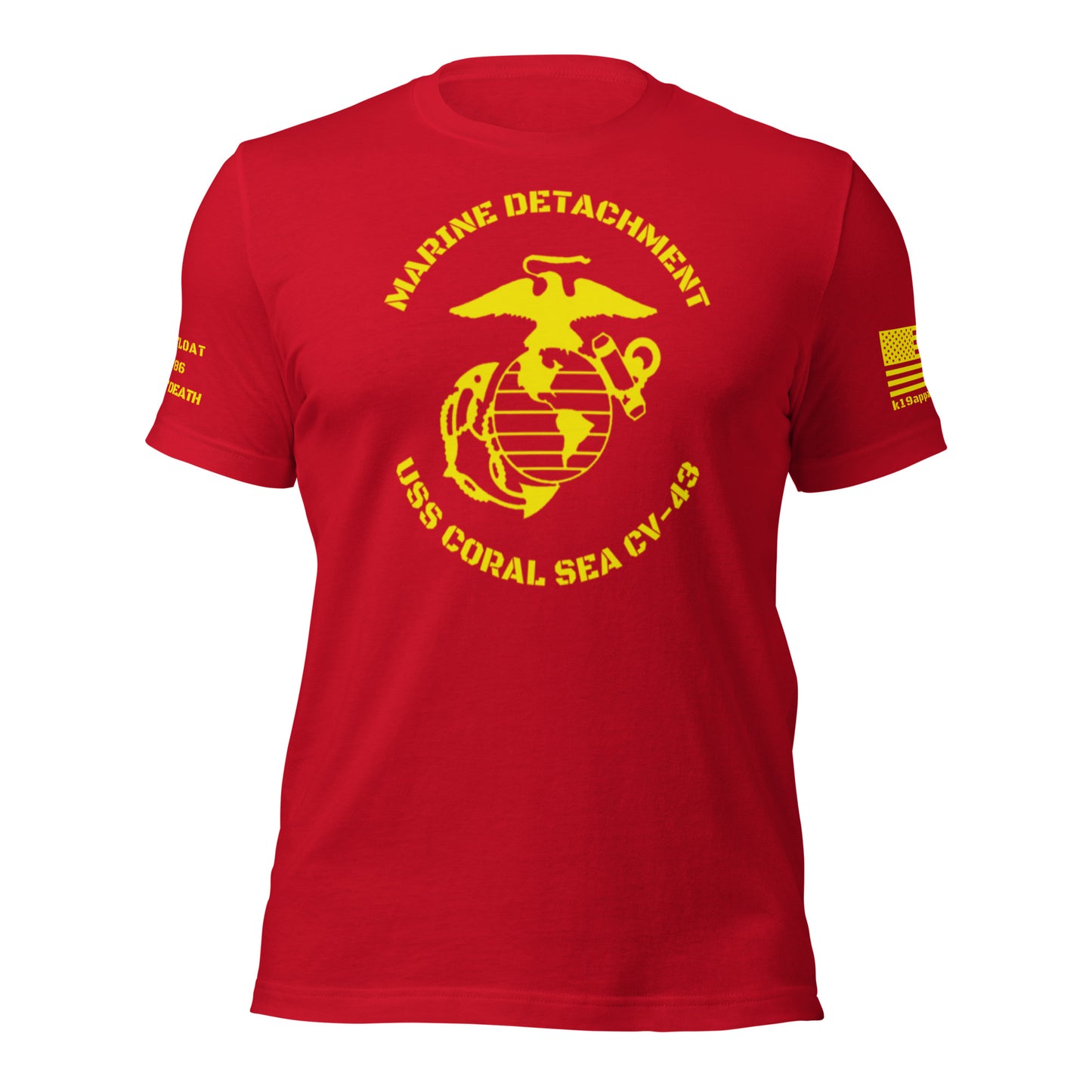 USS Coral Sea t-shirt