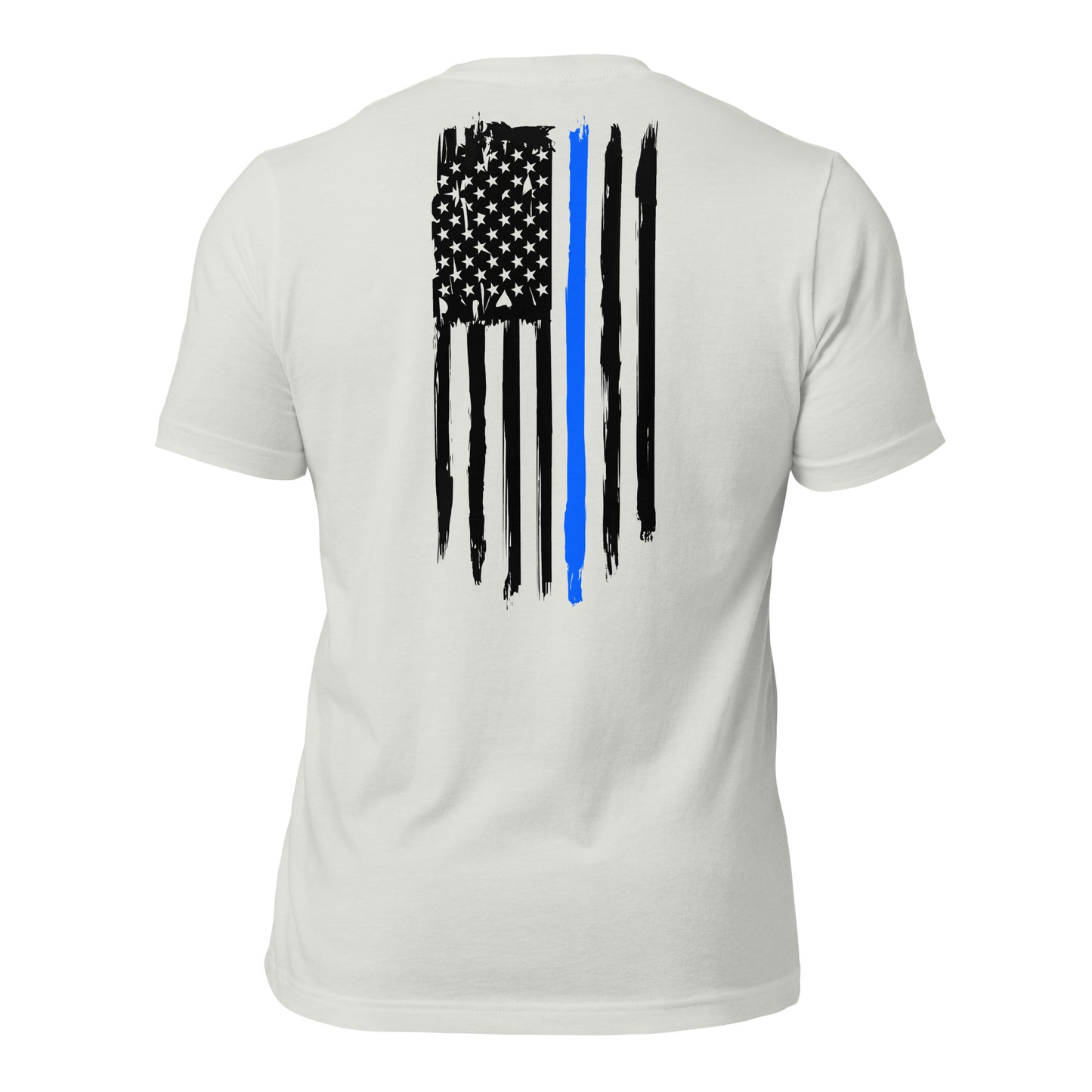 Vertical Blue Line Flag t-shirt