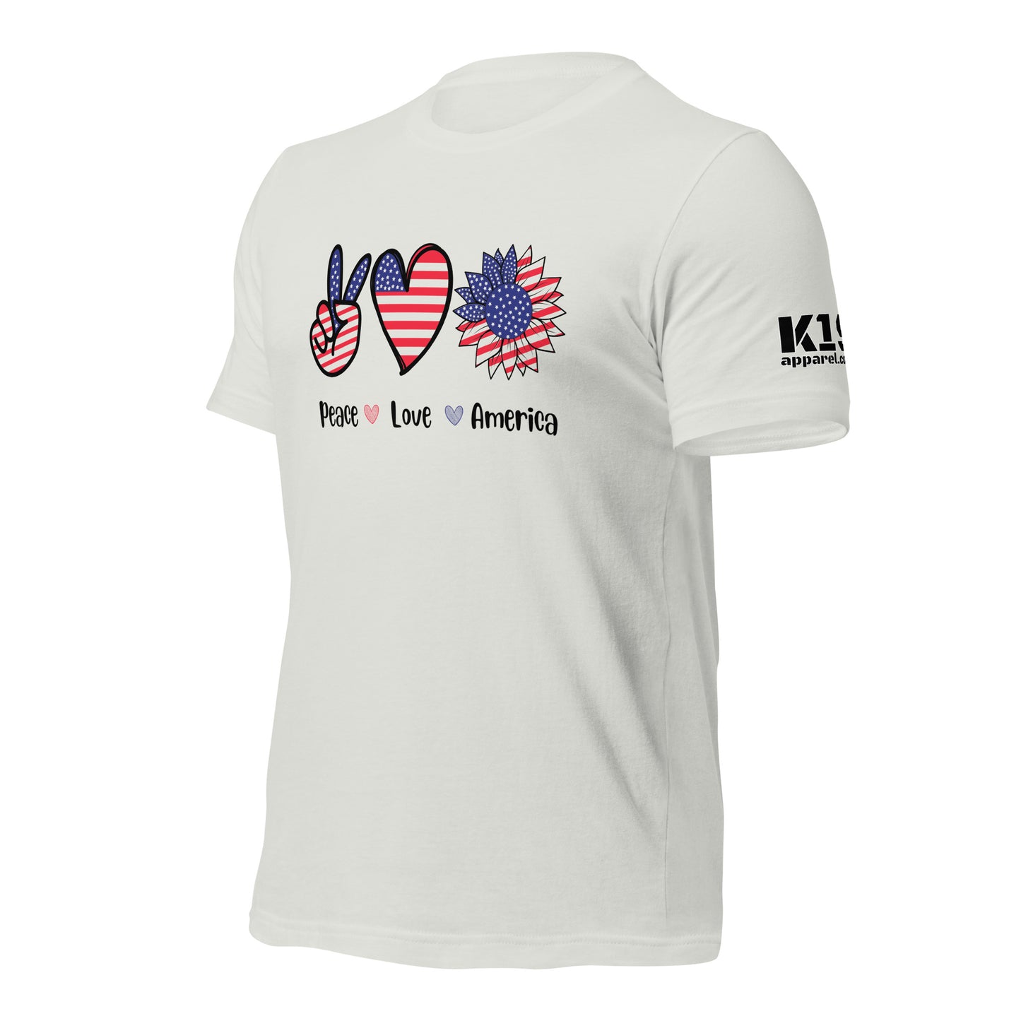 Peace Love and America t-shirt