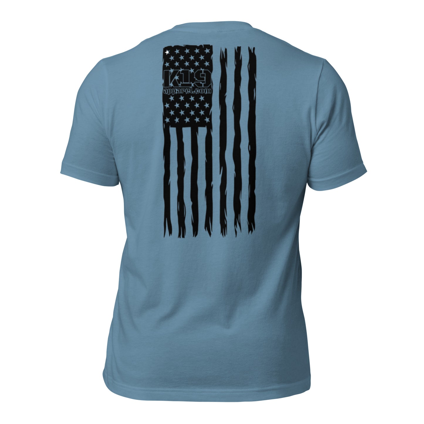 Vertical Flag w/ K19 Arm logo t-shirt