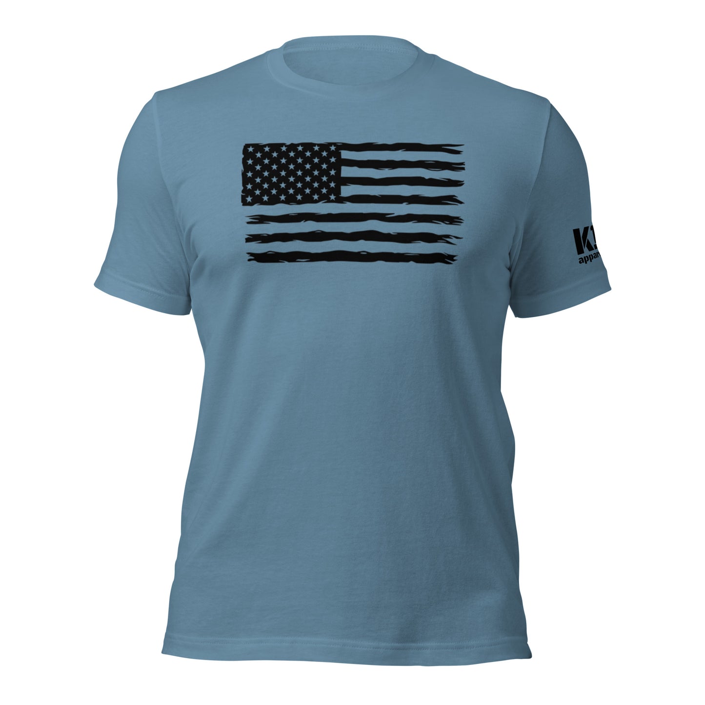Black flag w/ K19 arm logo t-shirt