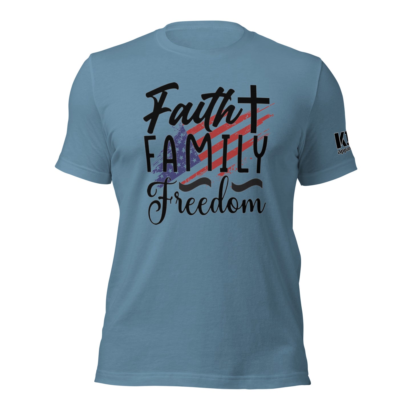 Faith Family Freedom t-shirt